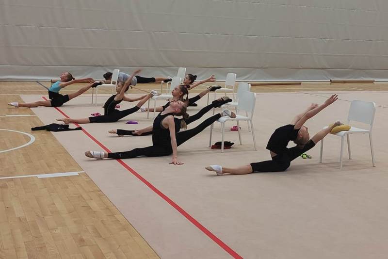 Meninės gimnastikos stovykla Druskininkuose
