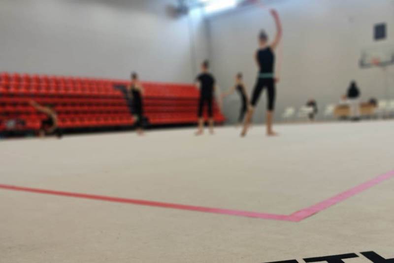 Merginų meninės gimnastikos rintkinės stovykla Druskininkuose 