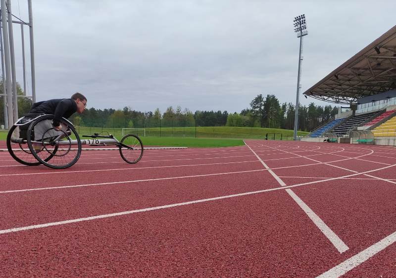 Neįgaliųjų sportininkų rinktinės sporto stovykla Druskininkuose