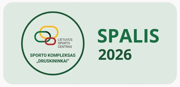 LSC sporto komplekso „Druskininkai“ spalio mėnesio varžybų tvarkaraštis